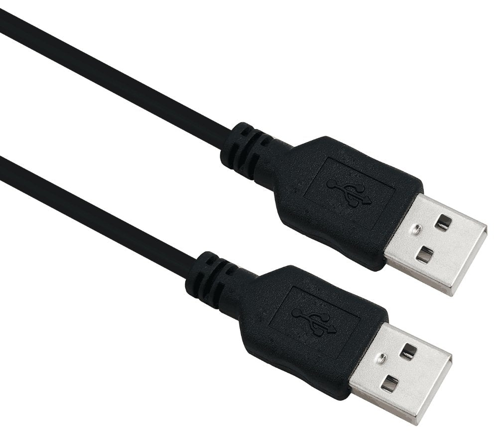Helos Cable, Usb 2.0 A Macho/A Macho, 2,0m, Negro