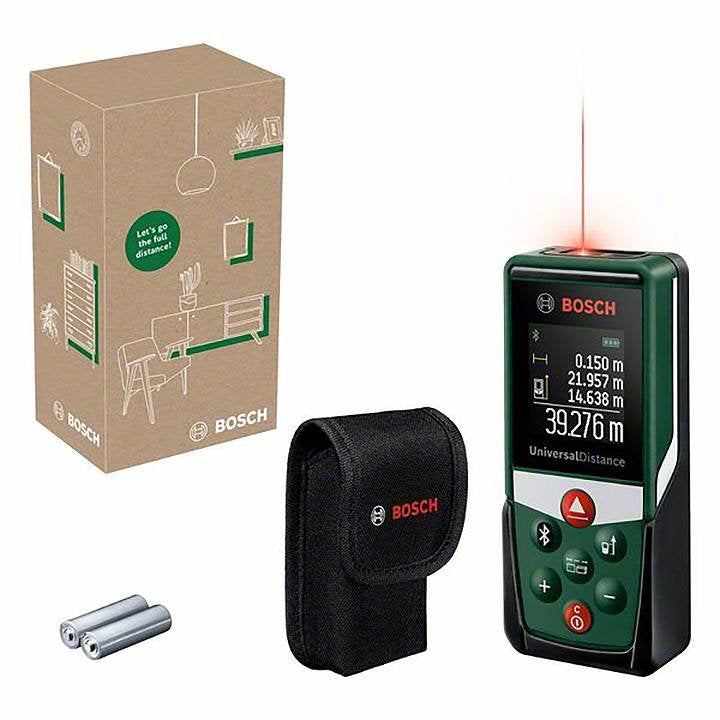 Bosch Bricolaje Y Jardín Telémetro Láser Universaldistance 50c Verde Negro, Alcance 50m, Bluetooth 06036723z0