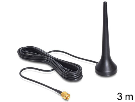 EAN 4043619886906 - DeLOCK 88690 antena para red Antena omnidireccional RP-SMA 2 dBi imagen 1