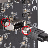 EAN 4710679811444 - Silverstone ECU07 tarjeta y adaptador de interfaz Interno USB 3.2 Gen 2x2 Type-C imagen 10