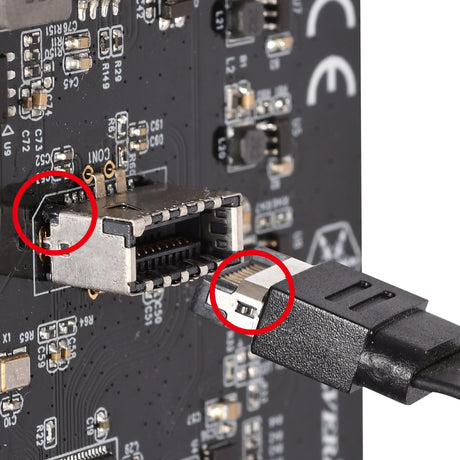 EAN 4710679811444 - Silverstone ECU07 tarjeta y adaptador de interfaz Interno USB 3.2 Gen 2x2 Type-C imagen 10