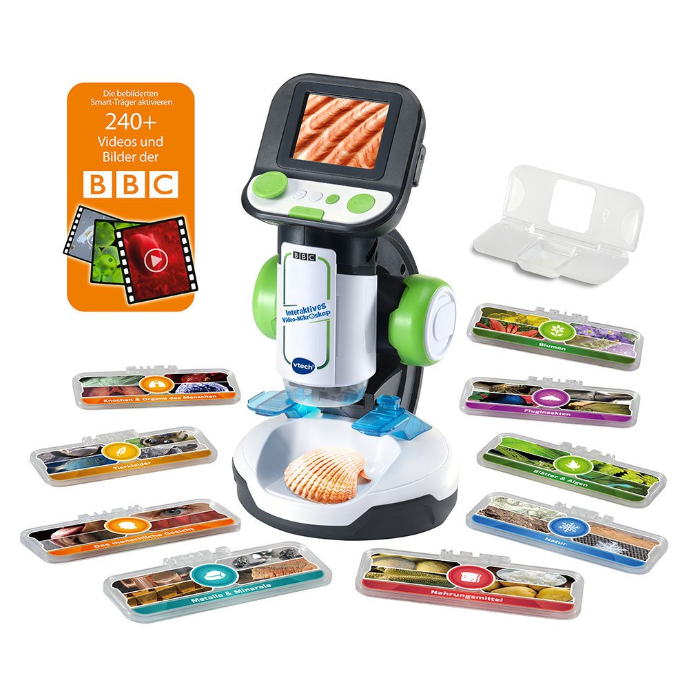 Vtech Video Interactive Microscopio, Casilla De Experimento 80-616104