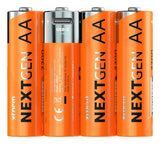 Xtorm Wiederaufladbare Aa-Batterien Usb-C Ipx6 4er-Pack