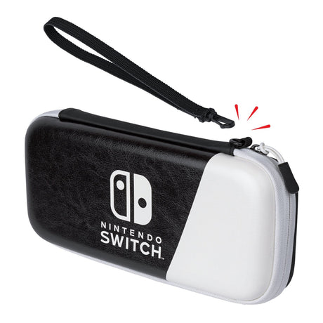 EAN 0708056068745 - PDP Slim Deluxe: Black & White Funda protectora rígida Nintendo Negro, Blanco imagen 5