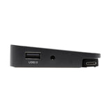 Tripp Lite U442-Dock7d-B Estación De Conexión Usb C, Pantalla Triple - 4k Hdmi Y Dp, Vga, Usb 3.2 Gen 1, Hub Usb A Y Usb C, Gbe, Carga Pd De 100w, Negro