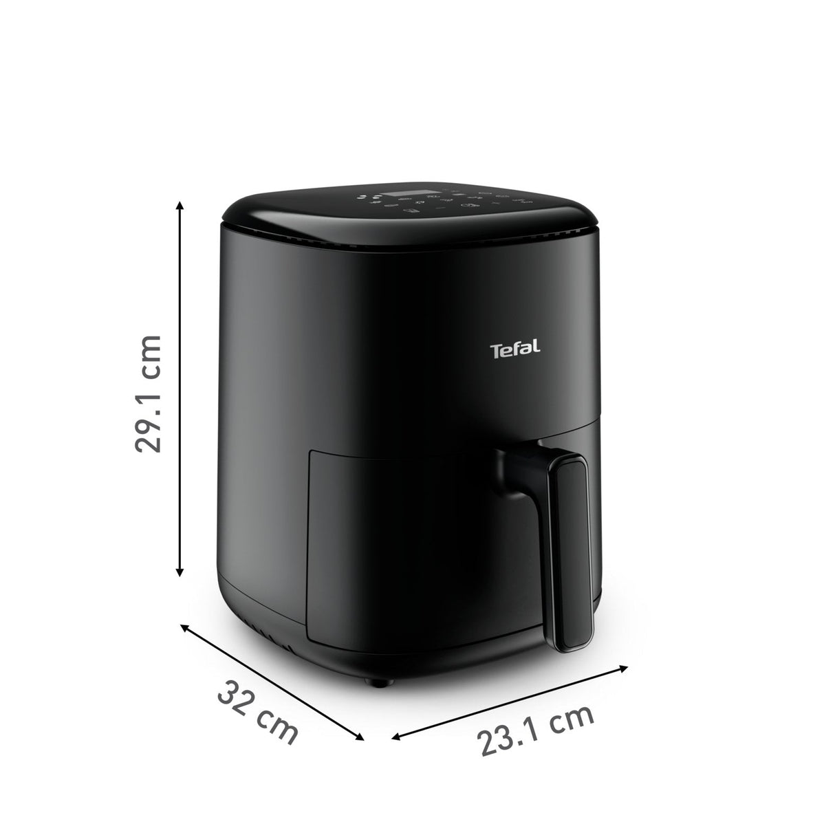 Tefal Easy Fry Ey145810 Freidora 3 L Independiente 1300 W Freidora De Aire Caliente Negro