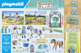Playmobil 71637 Caballos De La Cascada Escuela De Equitación Moderna, Juguete De Construcción 71637