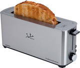 Tostadora Jata Tt1043 1000w Cuerpo Acero Inox Boca Ancha 40mm 5 Posiciones Tostado Pulsador Parada Voluntaria
