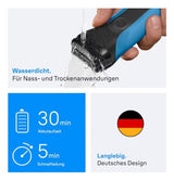 Braun Series 3 - 310s, Azul Navaja/Negro 8700216735667