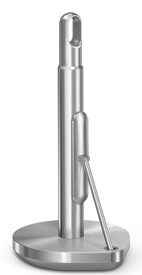 Simplehuman Küchenrollenhalter, Wandhalterung, Gebürsteter Edelstahl