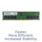 Módulo De Memoria 8go Dimm Ddr5 Integral 4800mhz (Verde)