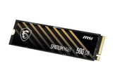 Ssd Msi Spatium M461  500 Gb M.2 Pci Express 4.0 Nvme Yes Write Speed 1700 Mb/S Read Speed 4700 Mb/S Mtbf 1500000 H 110xtbw Rating Box S78-440k260-P83