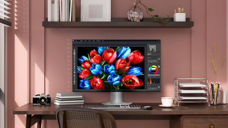 EAN 5901292529048 - TCL 25G54 pantalla para PC 63,5 cm (25") 1920 x 1080 Pixeles Full HD QLED Blanco imagen 2