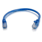 Cable C2g  De Conexión De Red De 0,3 M Cat5e Sin Blindaje Y Con Funda (Utp), Color Azul