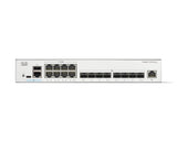 Cisco Catalyst 1300-16xts Conmutador L3 Inteligente 8 X 10gbase-T + 8 X 10 Gigabit Sfp+ Montaje En Rack Refabricado