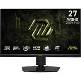 Monitor Msi  (27") 2560 X 1440 Pixel Msi 9s6-3cf7ca-001 16:9 Wide Quad Hd Rapid Ips 0,5 Ms 200 Hz Displayport Hdmi Pivot Height Vesa