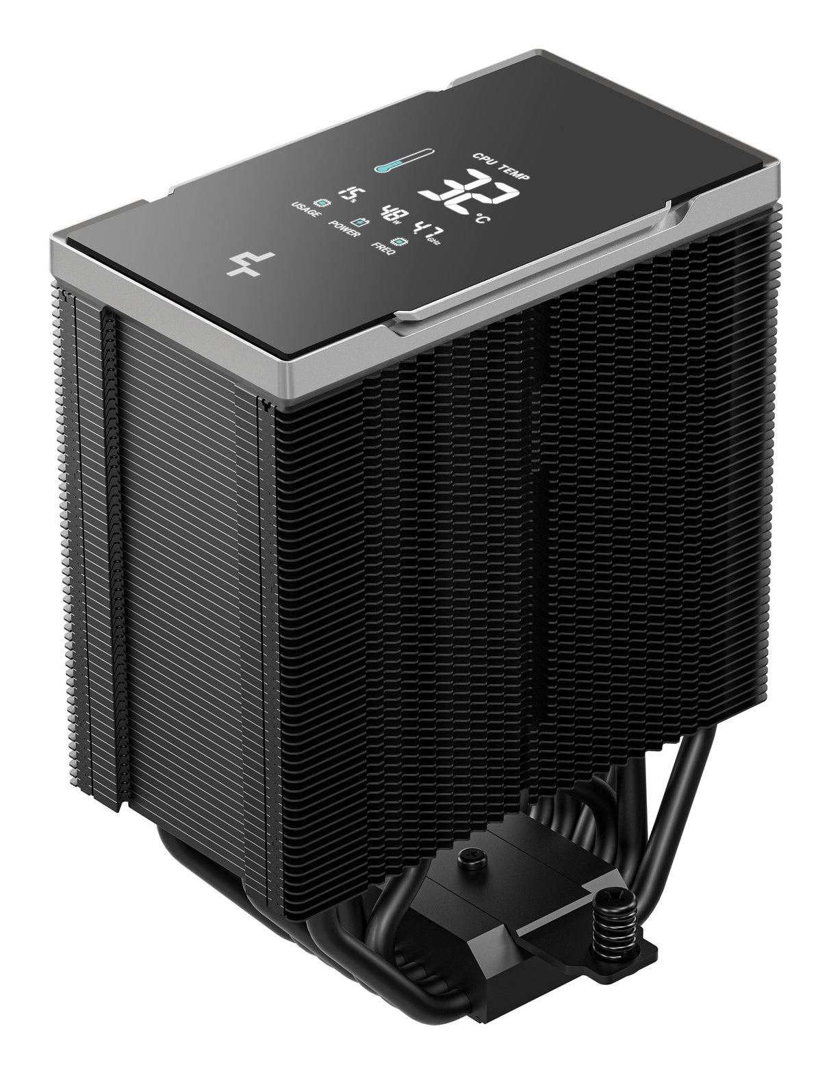 Refrigeración  Cpu Deepcool Ak700 Digital Nyx,Negro, 120 Mm R-Ak700-Bknnmn-Gjd-1