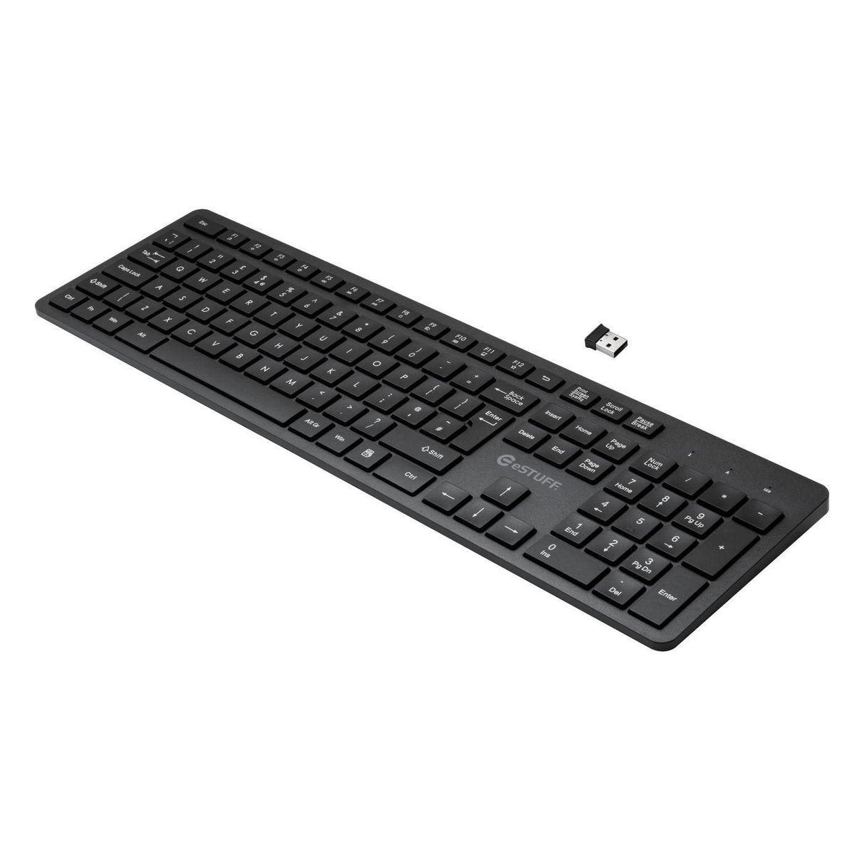 Gearlab Glb212302 Teclado Usb Qwerty Inglés Del Reino Unido Negro