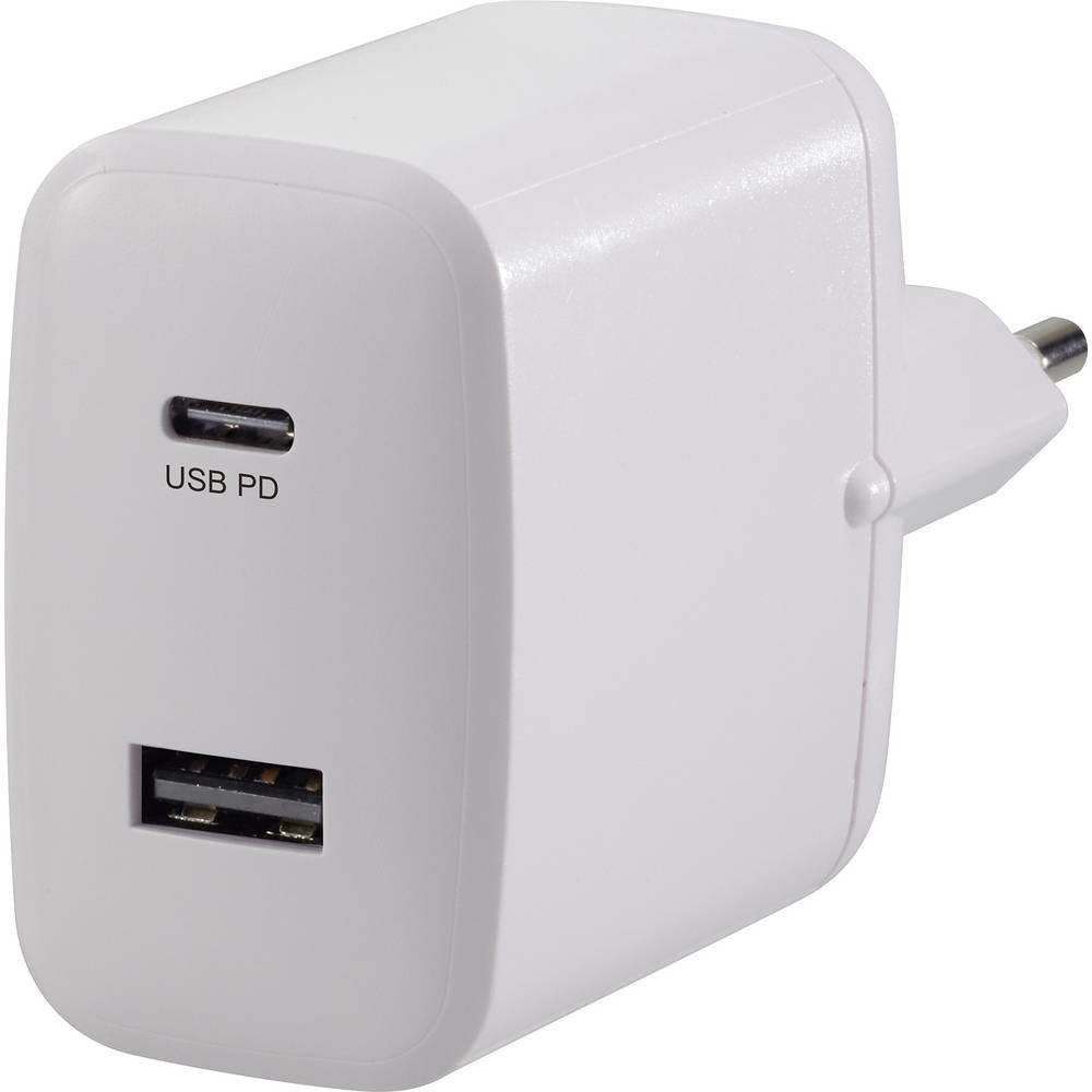 Voltcraft Uc-2acx001 Usb Cargador - Pc-/Server Fuente De Alimentación - Usb Tipo C