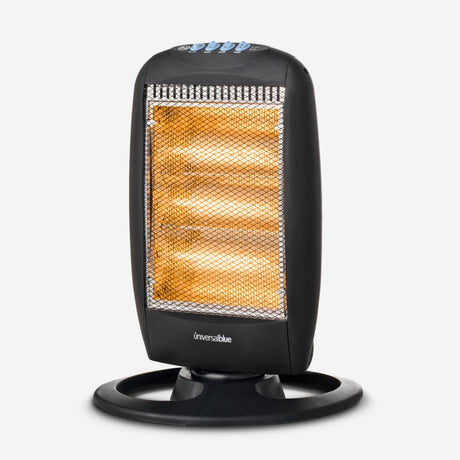EAN 8436589072121 - Universal Blue UCH91000-21 calefactor eléctrico Interior Negro 1200 W Calefactor eléctrico halógeno imagen 1