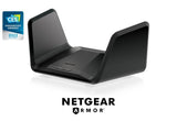 Router Netgear Nighthawk Raxe300  Inalámbrico Gigabit Ethernet Tribanda (2,4 Ghz/5 Ghz/5 Ghz) Negro