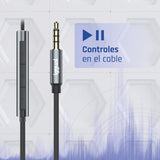 EAN 8435364317037 - iggual IGG317037 auricular y casco Alámbrico Dentro de oído Llamadas/Música Negro imagen 9