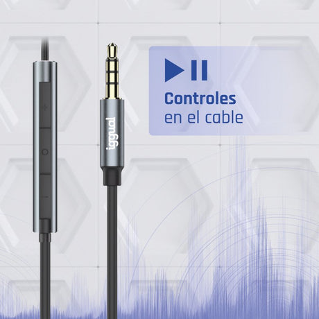 EAN 8435364317037 - iggual IGG317037 auricular y casco Alámbrico Dentro de oído Llamadas/Música Negro imagen 9