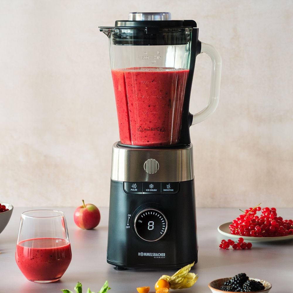 Rommelsbacher Standmixer Mx 1260 (Negro/Edelstahl, 1200 Watt, 1,5 Liter) Mx 1260