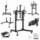 EAN 8716309129046 - Gembird Stojak pod tv z regulacj wysokoci mobilny 55-100 cali imagen 13