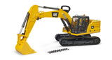Excavadora De Pala Bruder Cat, Modelo De Vehículo (Amarillo Negro)