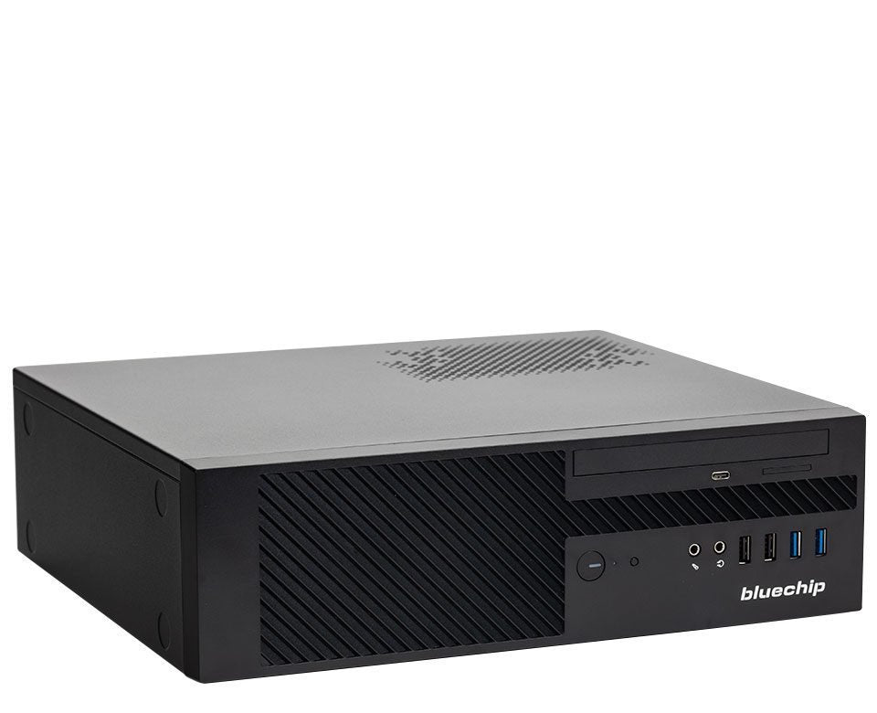 Bluechip Businessline S3200 Intel® Core I3 Procesador 14100 / Hasta 4.70 Ghz, Windows 11 Pro, Intel® B760, 8 Gb Ddr5, 500 Gb Nvme Ssd, 2,5 Gb/S Ethernet, Intel® Uhd Gráfica, Built-To-Order