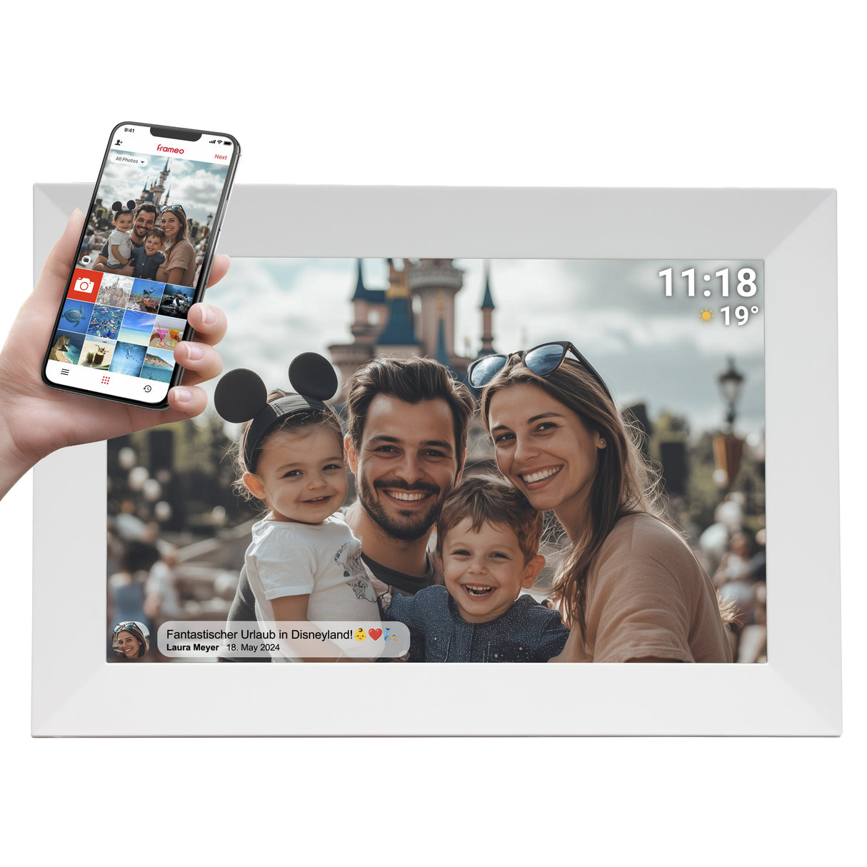 Marco Digital Denver Pff 1024wmk2 Photoframe 10.1" Wifi