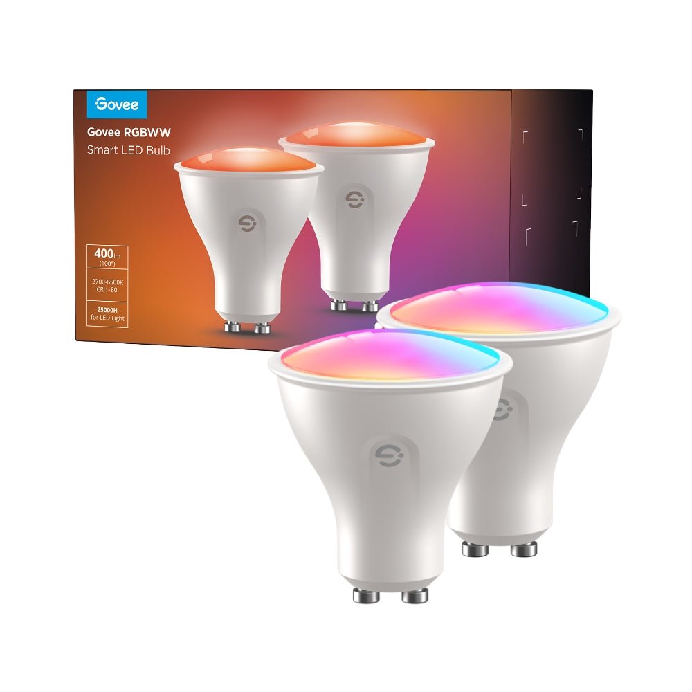 Govee - Rgbww Led Bulb (2 Pack) Gu10