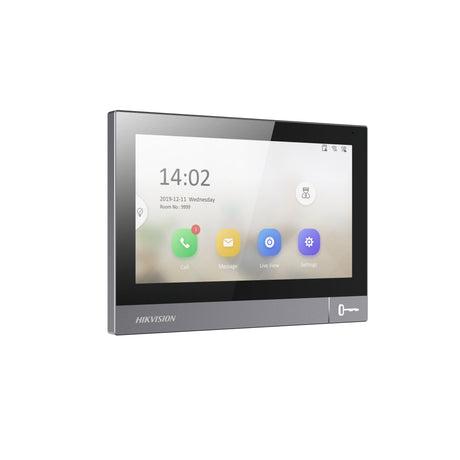 EAN 6936422116521 - Hikvision DS-KH8381-WTE1 sistema de intercomunicación de video 17,8 cm (7") Negro imagen 1