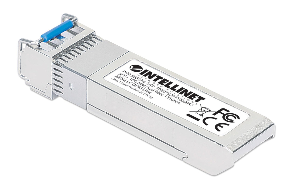 EAN 0766623508674 - Intellinet 508674 red modulo transceptor Fibra óptica 10000 Mbit/s SFP+ 1310 nm imagen 2