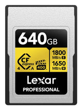 EAN 843367134014 - Lexar LCAGOLD640G-RNENG memoria flash 640 GB CFexpress tipo A imagen 1
