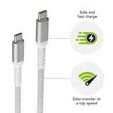 EAN 5711428071200 - dbramante1928 CB25CCGR7120 cable USB USB 2.0 2,5 m USB C Blanco imagen 4