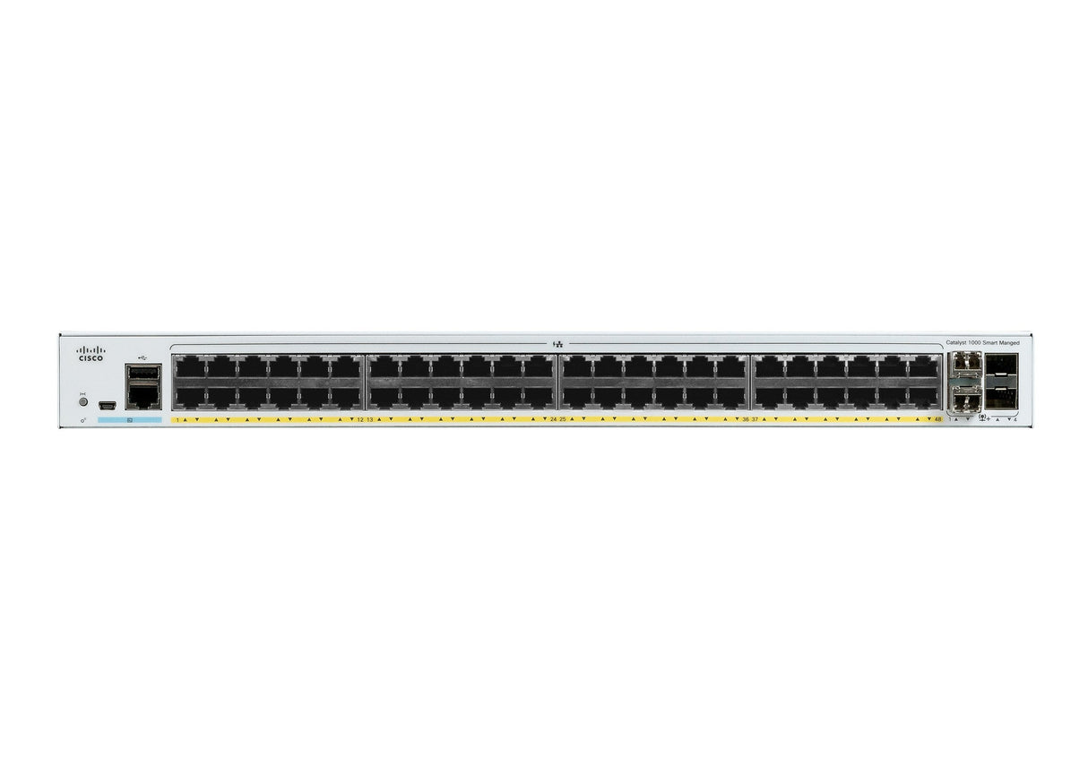 Catalyst 1000 48 Port Ge Cpnt Poe 4x10g Sfp
