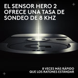 Logitech G Pro X Superlight 2c Ratón Gaming 5 Botones Inalámbrico Cableado 2.4 Ghz Usb Receptor Usb De Logitech Lightspeed Negro