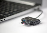 EAN 8716309100793 - Gembird UHB-CR3-02 lector de tarjeta USB 3.2 Gen 1 (3.1 Gen 1) Type-C Negro imagen 6