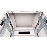 Roline 19-Zoll Netzwerkschrank Pro 47 He, 600x600 Bxt Glastr Grau