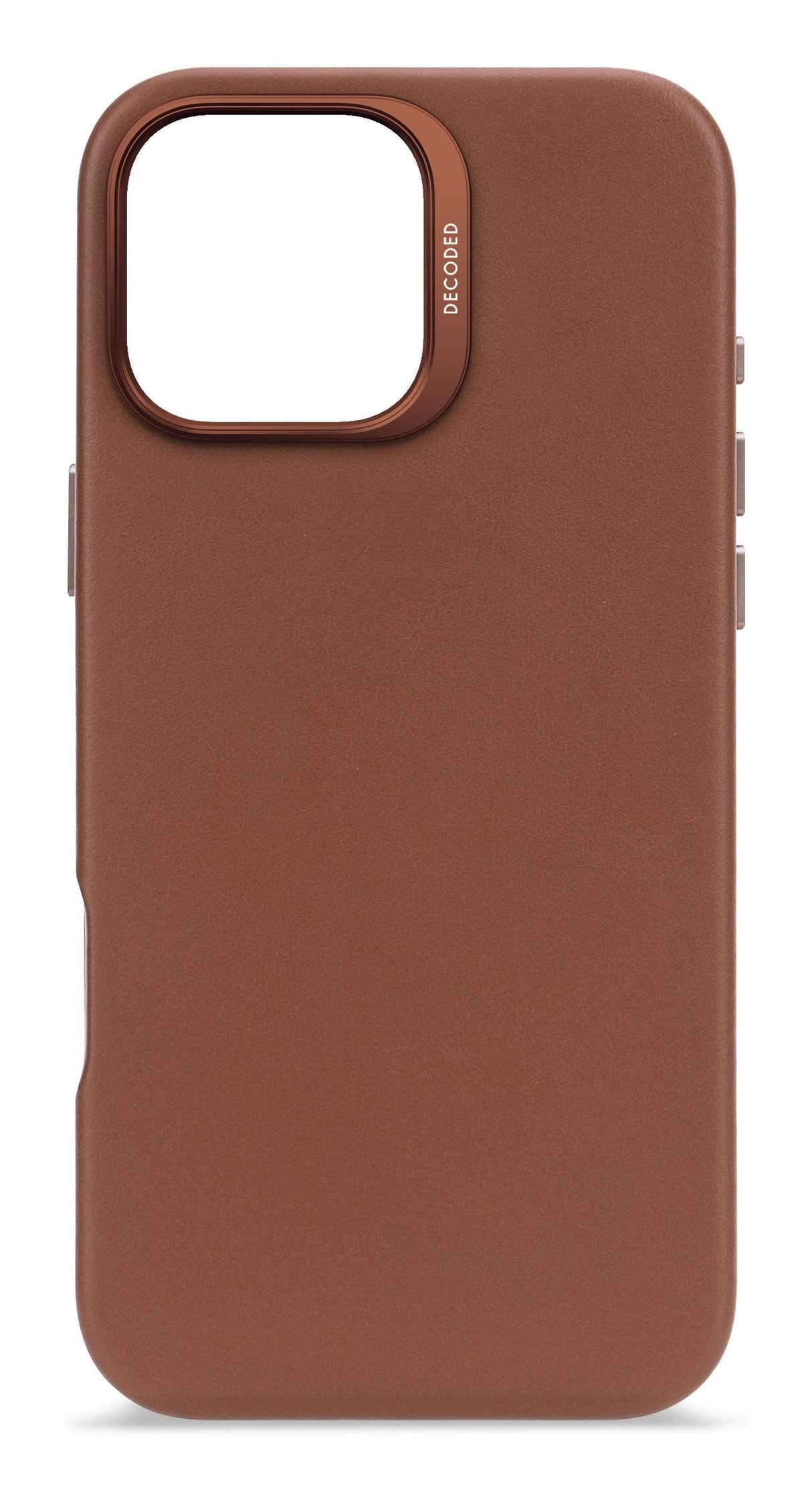 Decoded Leather Backcover Iphone 16 Pro Max Tan