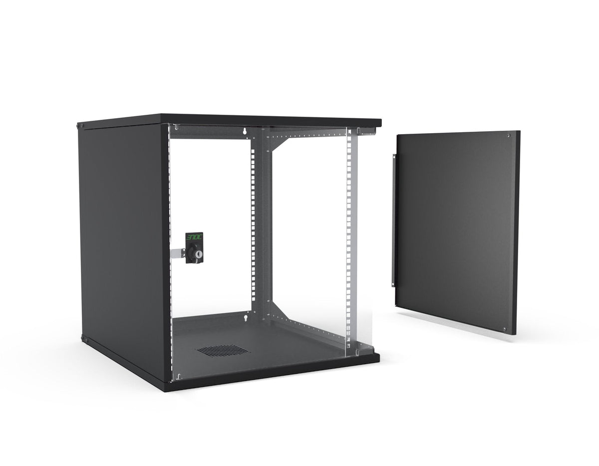 Enoc System Enoc 19z Economy Armario Mural W3 12-6-S12he Negro 57453 - Rack