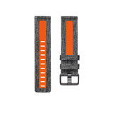 Fitbit Fb171wbgytas Accesorios Para Dispositivos Vestibles Inteligentes Grupo De Rock Carbón Vegetal, Naranja Aluminio, Sintético