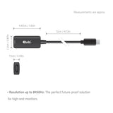 Club3d Adaptador Usb Typ C > Hdmi 2.1 8k Hdr10 Dp1.4 M H Retail