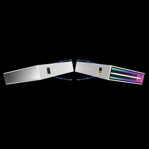 K Cooler Swafan Infinity Ex14 Argb Sync Blanco 3pack Fan