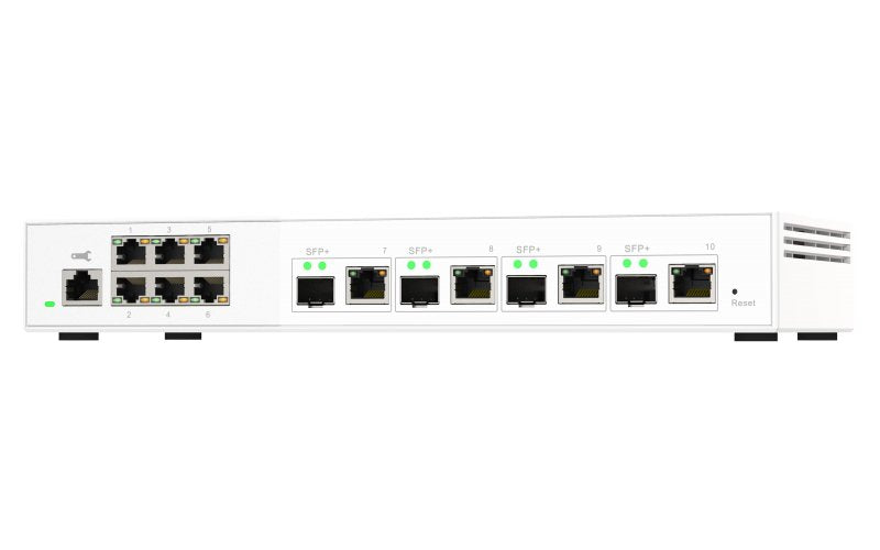 Qnap Qsw-M2106-4c Switch Gestionado L2 2.5g Ethernet (100/1000/2500) Blanco