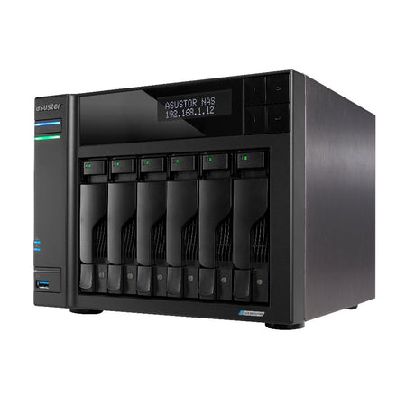 EAN 4710474831753 - Asustor LOCKERSTOR 6 Gen2 NAS Escritorio Intel® Celeron® N5105 8 GB DDR4 Unidad de disco duro ADM Negro imagen 5