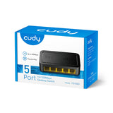 EAN 6971690790035 - Cudy FS105D switch Fast Ethernet (10/100) Negro imagen 3