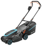 Gardena 14638-20 Cortadora De Césped Cortacésped Manual Batería Negro, Verde